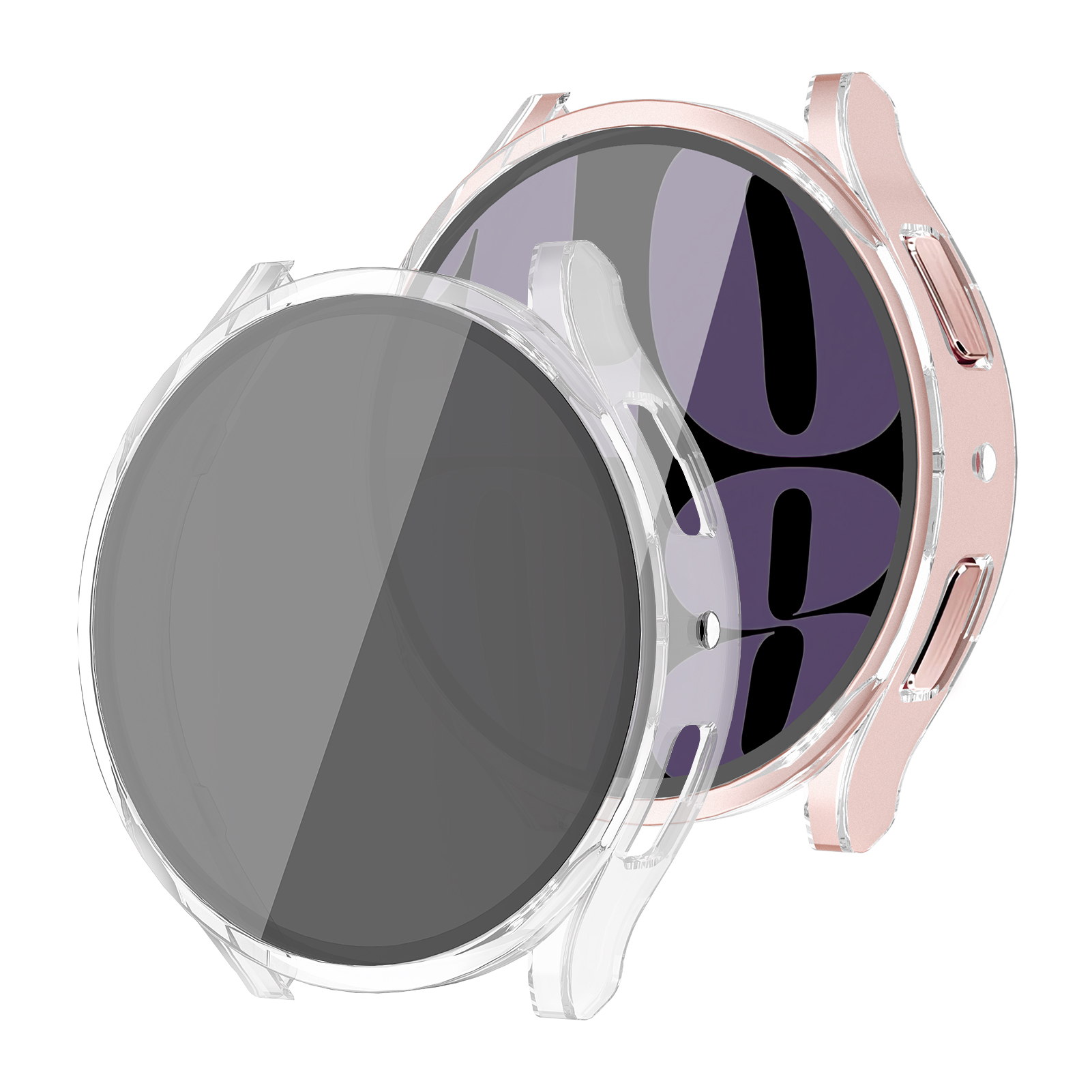 Samsung Smartwatch Accessories - Gehard glas + privacyhoes voor Samsung