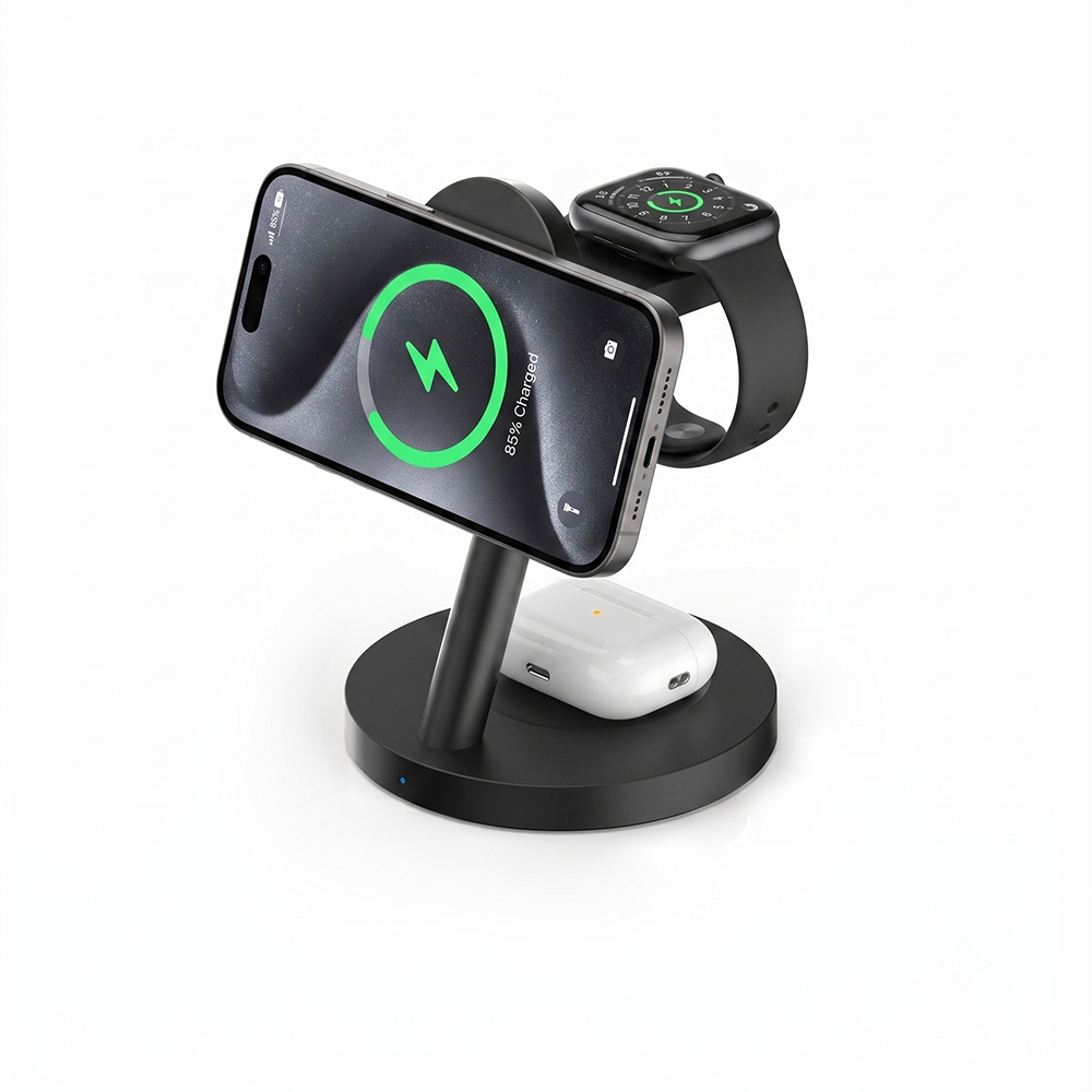 Smartwatch Ac - Qi2.2 25W Magnetisch Snel Draadloos Oplaadstation