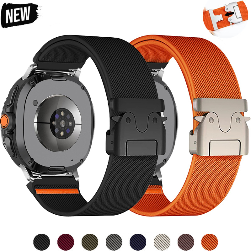 Samsung Smartwatch Ultra Accessories - Nylon band voor Samsung Galaxy Watch