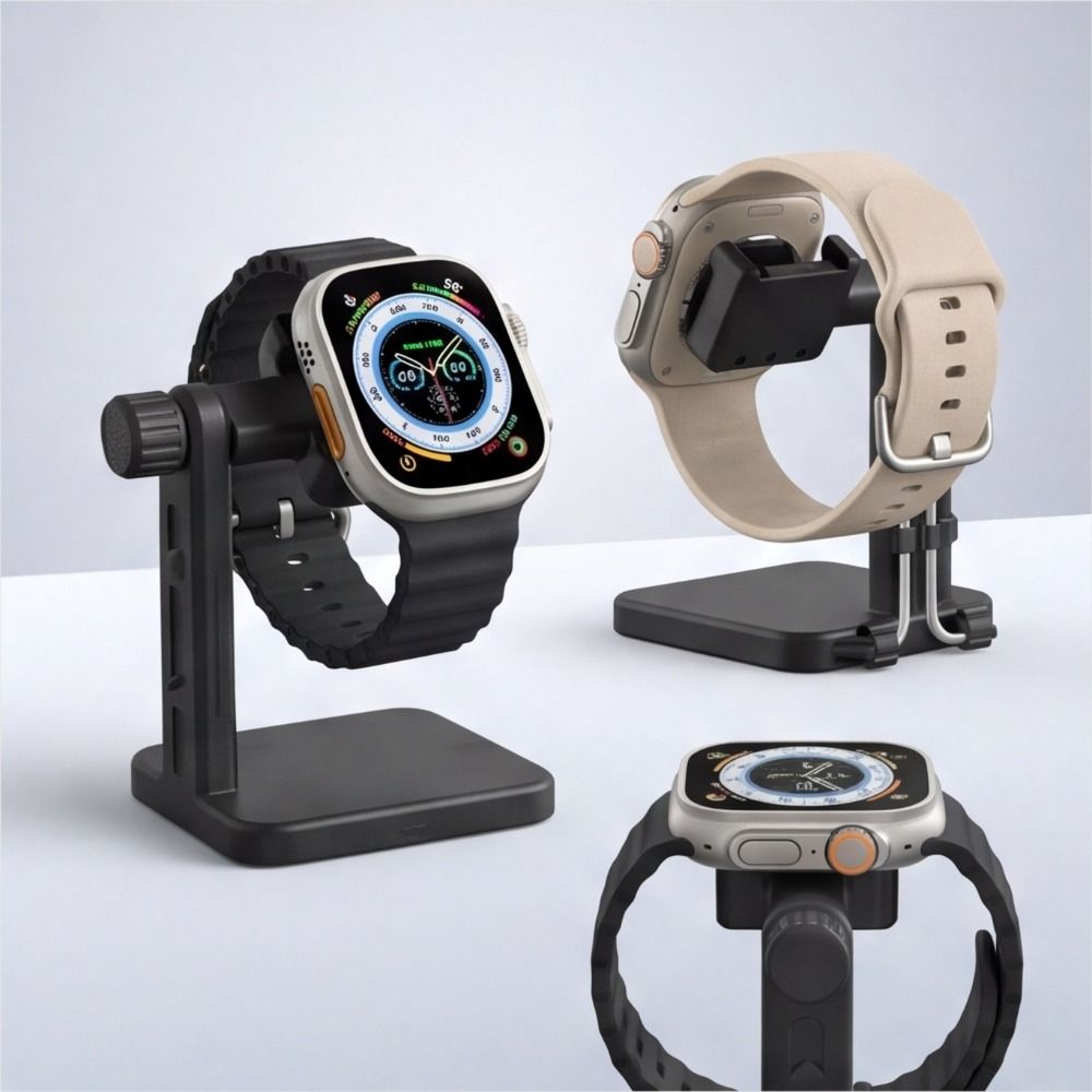 Stabiele plastic horloge-oplaa - Watch Charging Dock recensie en prijs