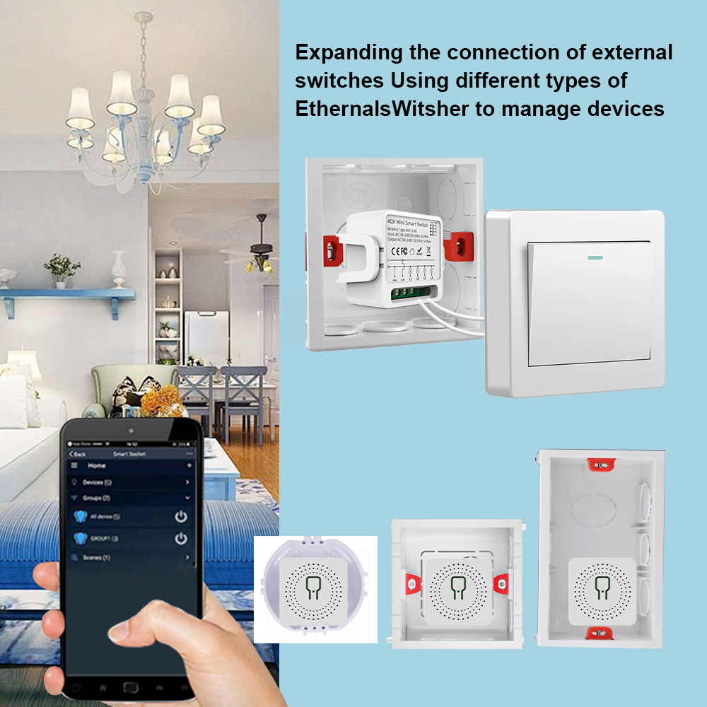 Tuya WiFi Smart Switch 1/2/3/4 - Smart Accessories recensie en prijs