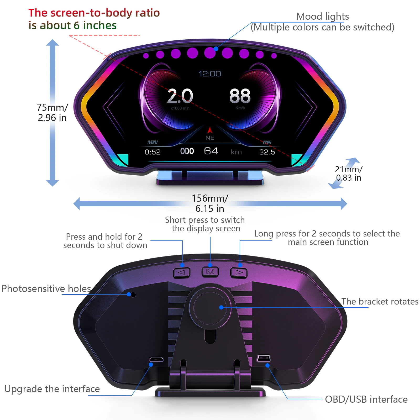 Nieuwe Universele Smart Gauge  - Smart Accessories recensie en prijs