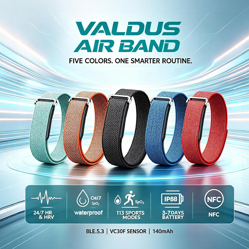 VALDUS Air Band Smart Bracelet - Smartwatch Nexus recensie en prijs