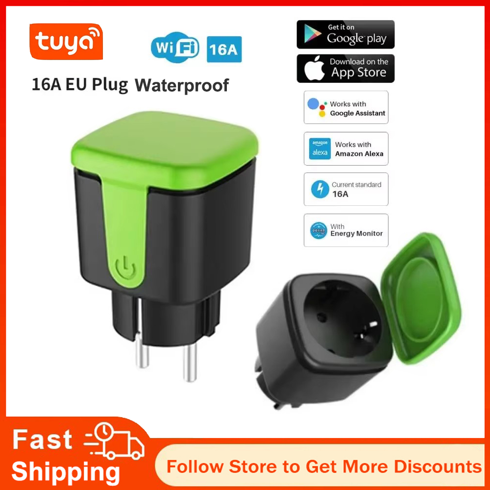 Tuya EU 16A WiFi Smart Waterpr - Smart Accessories recensie en prijs