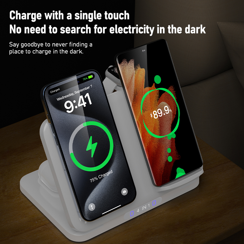 4 in 1 dubbele telefoon draadl - Smartwatch Ac recensie en prijs