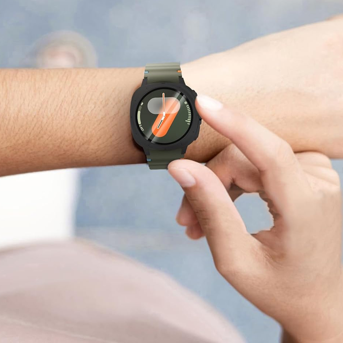 Glas+hoesje voor Samsung Galax - Samsung Smartwatch Accessories recensie en prijs
