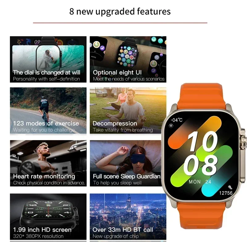 Nieuwe Serie 9 Watch PK HK8 PR - Smartwatch Nexus recensie en prijs