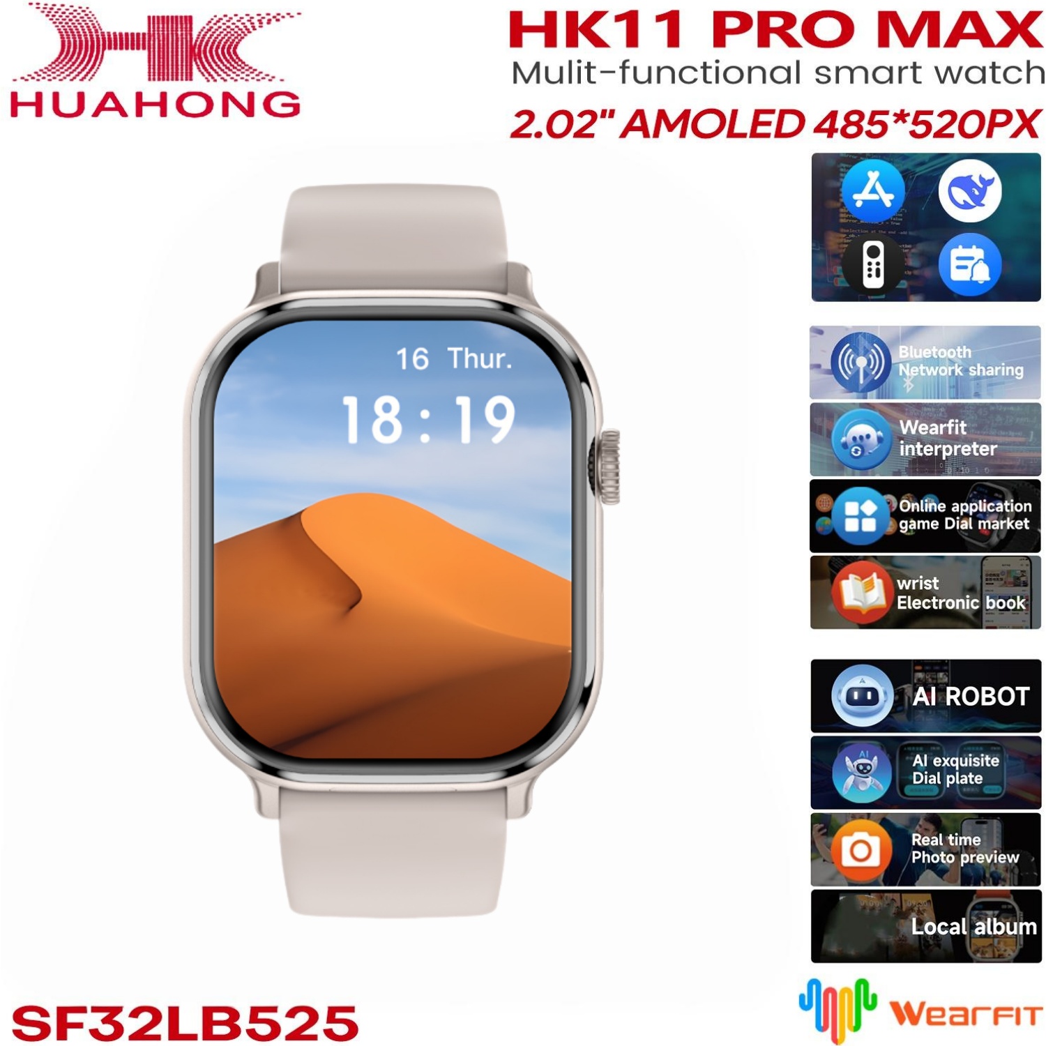 Originele HK11 Pro MAX Smartwa - Smartwatch Nexus recensie en prijs
