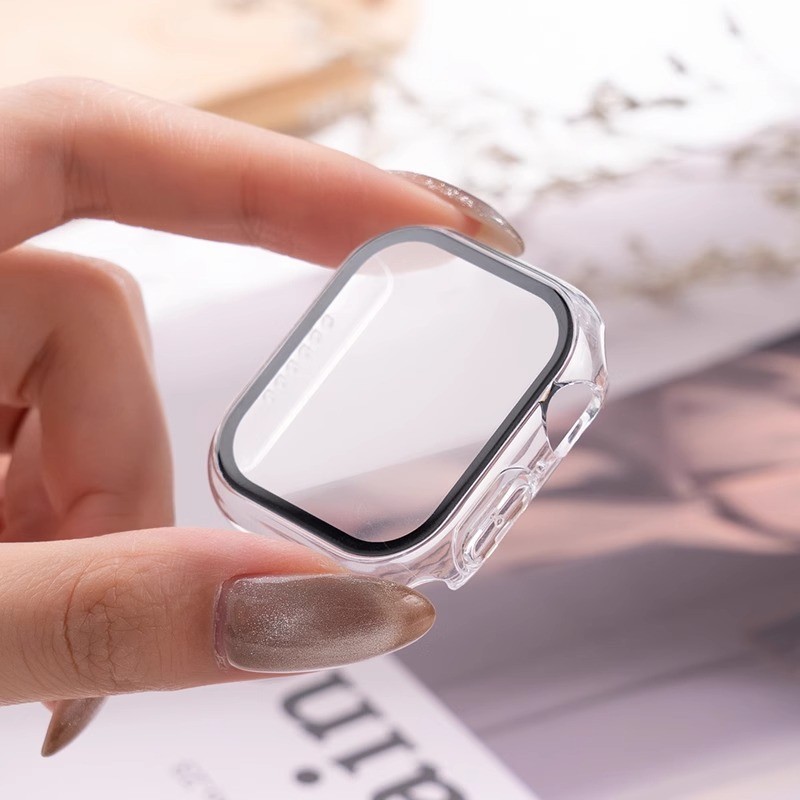 3pack Glas + cover Voor Apple  - Garmin Smartwatch Accessories recensie en prijs