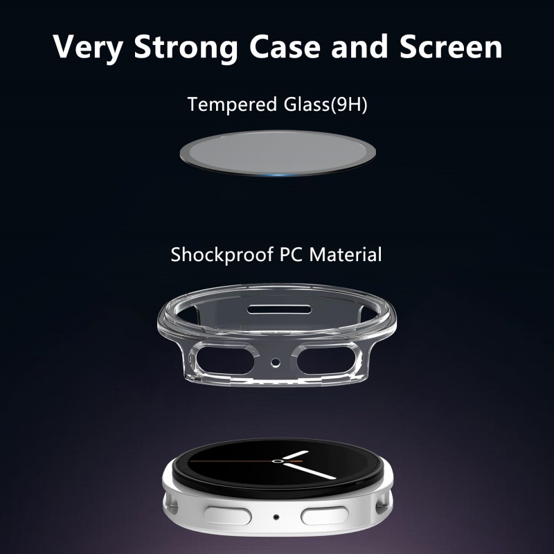 Gehard glas+hoesje voor Samsun - Samsung Smartwatch Accessories recensie en prijs